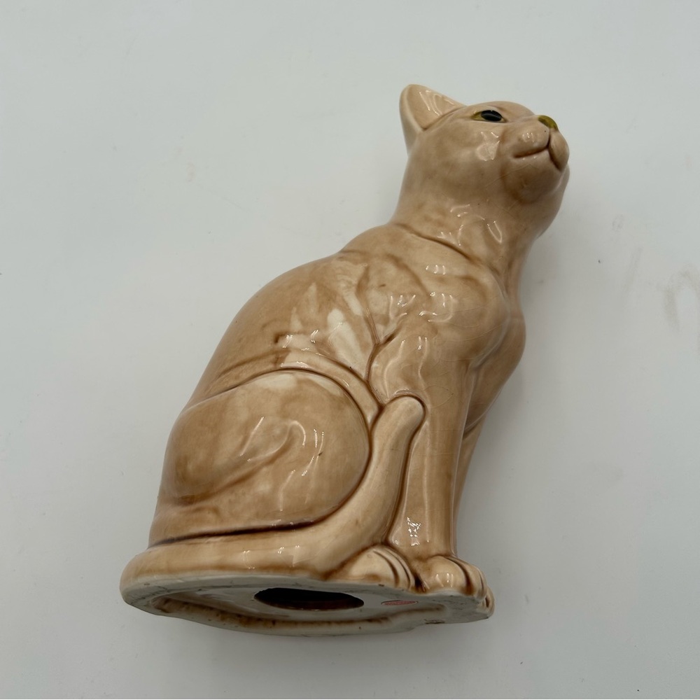 Vintage Tan Cat Figurine - Picture 3 of 5